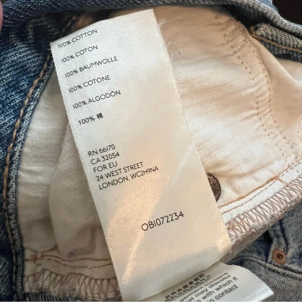 We The Free Denim Cut Off Distressed Shorts Size 31 - Picture 10 of 10